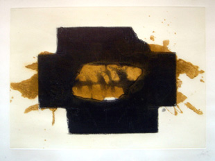 TAPIES : nocturn matinal, gravure