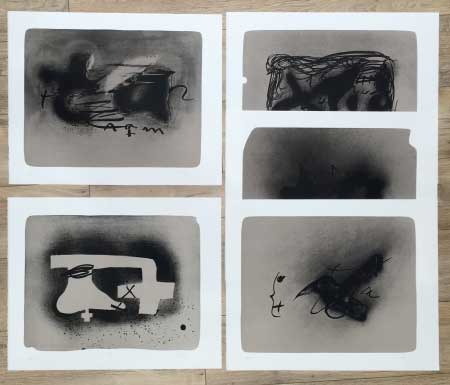 TAPIES : tapies-erinnerungen-lithographies