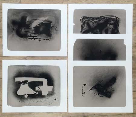 TAPIES : tapies-erinnerungen-lithographies