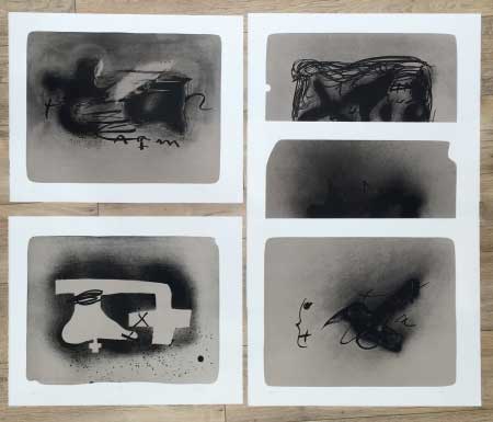 TAPIES : tapies-erinnerungen-lithographs