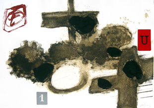 TAPIES : cremades, etching