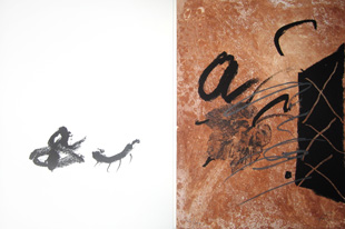 TAPIES : bois des cerfs, livre