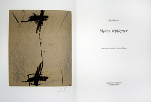 TAPIES : tapies-repliquer