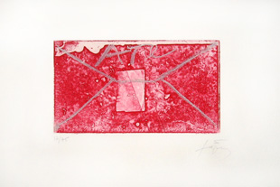 TAPIES : tapies-enveloppe-etching