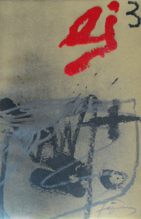 TAPIES : tapies-quotidien-gravure