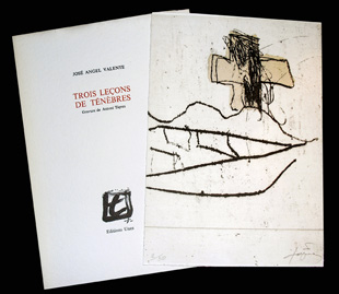 TAPIES : tapies-tenebres-gravure