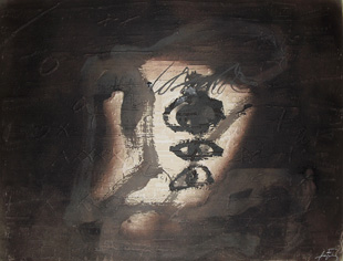 TAPIES : tapies-variation-etching