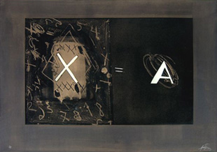 TAPIES : tapies-X.A-gravure