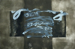 TAPIES : tapies-diptyque-gravure