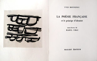 UBAC : poesie, illustrated book