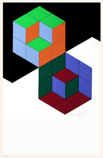 VASARELY : culan-serigraphie