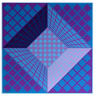 VASARELY : screenprint-vasarely