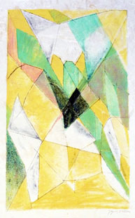 VILLON : villlon-composition-lithograph