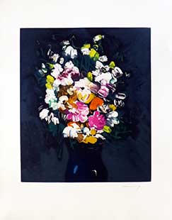 DIVERS : vlaminck-fleurs-gravure