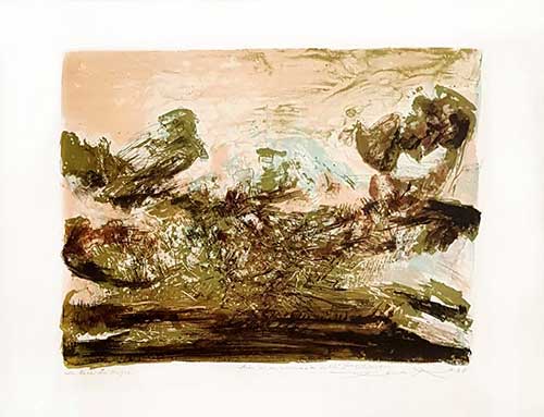 ZAO WOU-KI : composition-zao-wou-ki